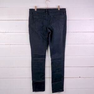 MILEY CYRUS Max Azria Black Straight Leg Mid Rise Jeans Size 13